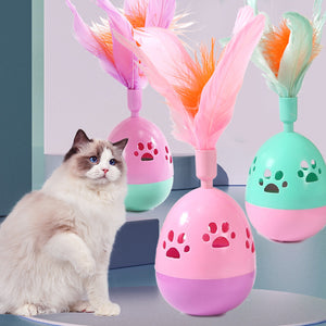 Tumbler Bell Cat Interactive Toys  