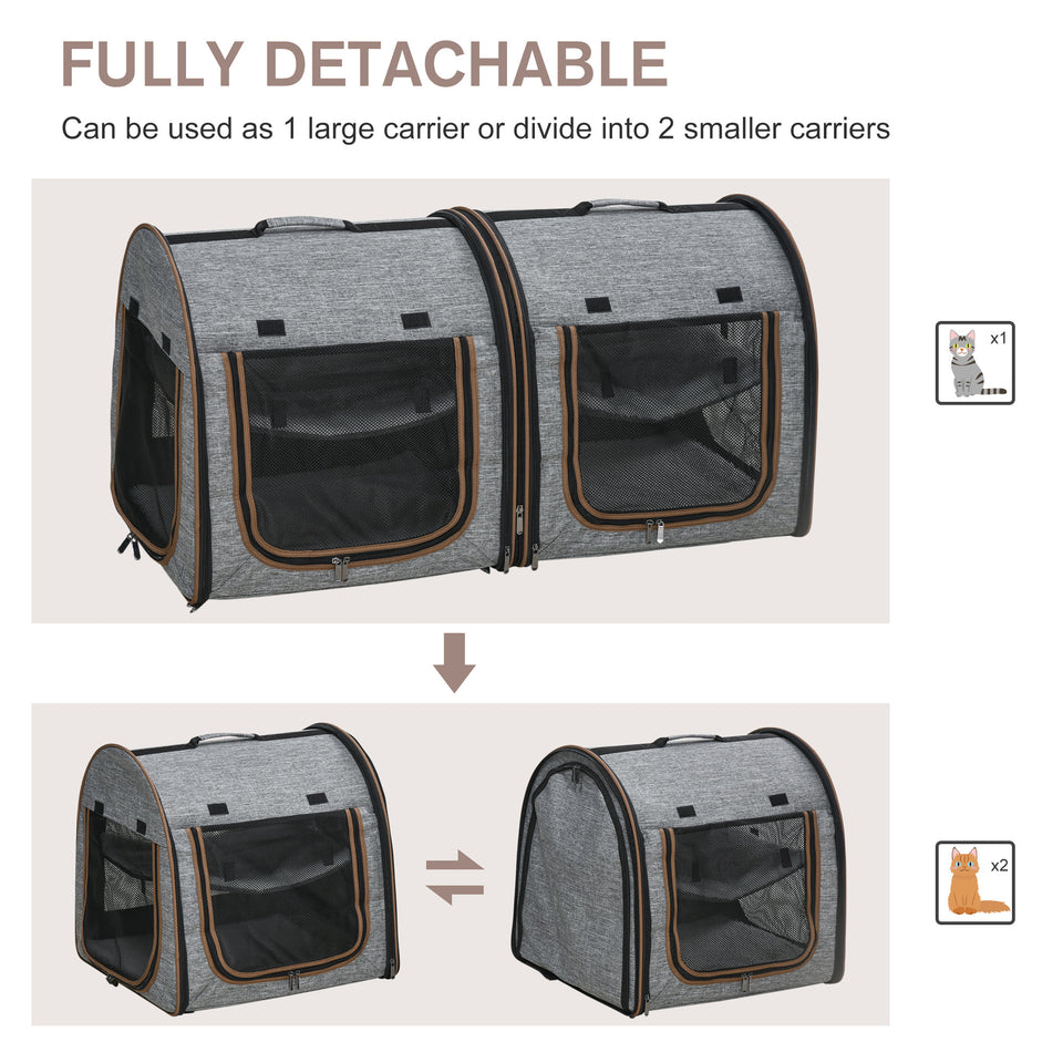 Portable Soft-sided Pet Cat Carrier