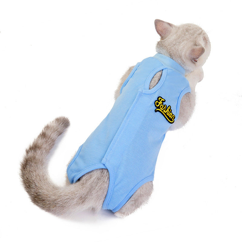  Anti-Licking Clothes Cat Clothes Summer Clothes