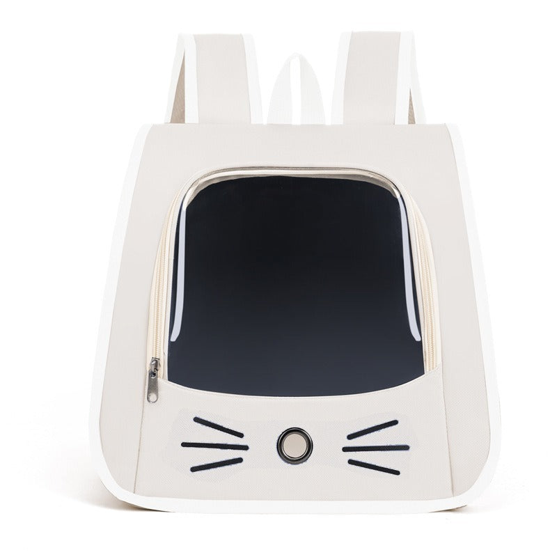 Pet Cat Carrier Bag Cat Backpack Outdoor Breathable 
