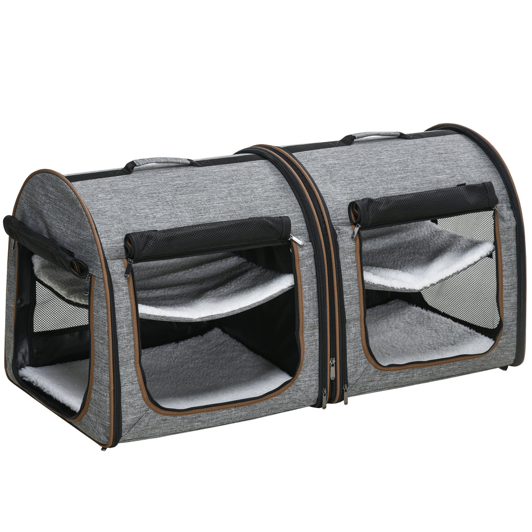 Portable Soft-sided Pet Cat Carrier