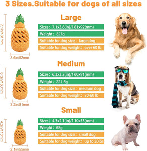 Dog Toys For Dogs Pineapple 