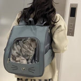Pet Cat Carrier Bag Cat Backpack Outdoor Breathable