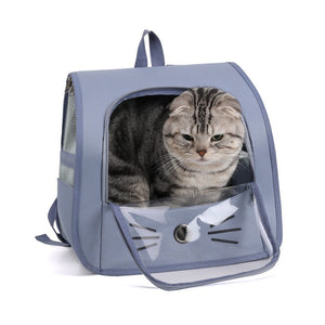 Pet Cat Carrier Bag Cat Backpack Outdoor Breathable