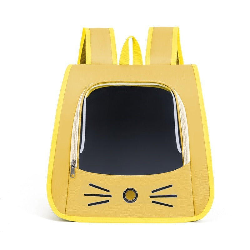 Pet Cat Carrier Bag Cat Backpack Outdoor Breathable 