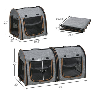 Portable Soft-sided Pet Cat Carrier