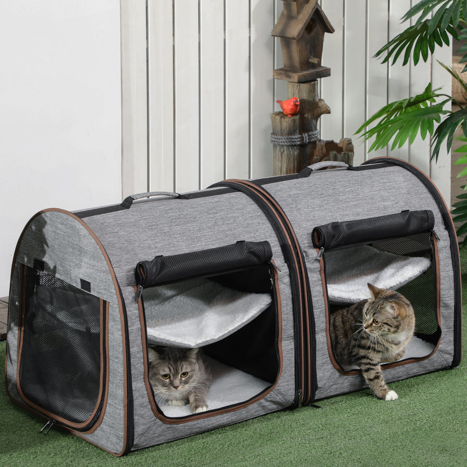 Portable Soft-sided Pet Cat Carrier