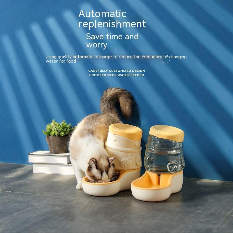 Pet Cat Dog Feeder Automatic Anti-tumble