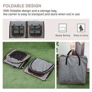 Portable Soft-sided Pet Cat Carrier