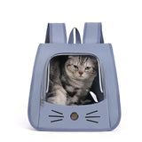 Pet Cat Carrier Bag Cat Backpack Outdoor Breathable 